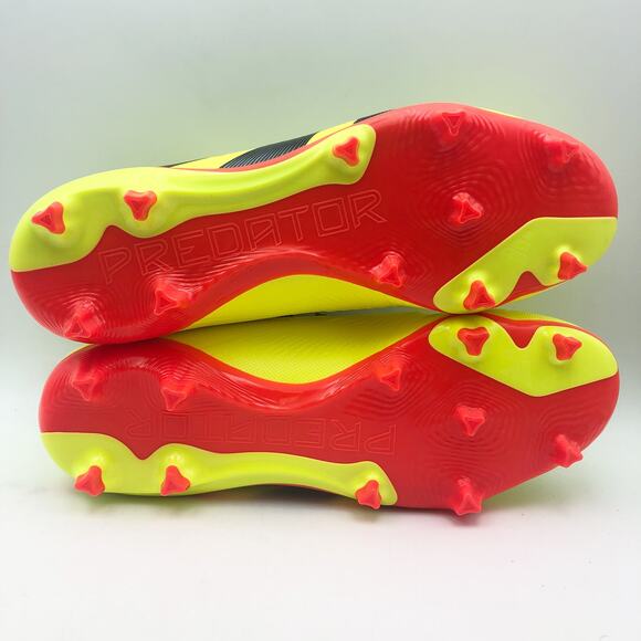 Adidas Men\'s Predator League Mid Soccer Cleats Size 8 Yellow Black NWOB